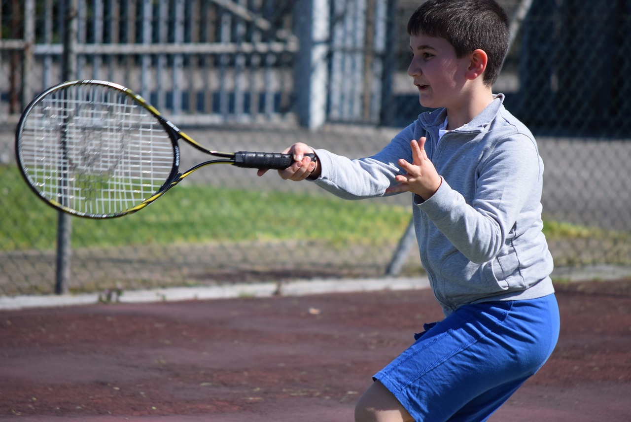 Kids tennis lesson